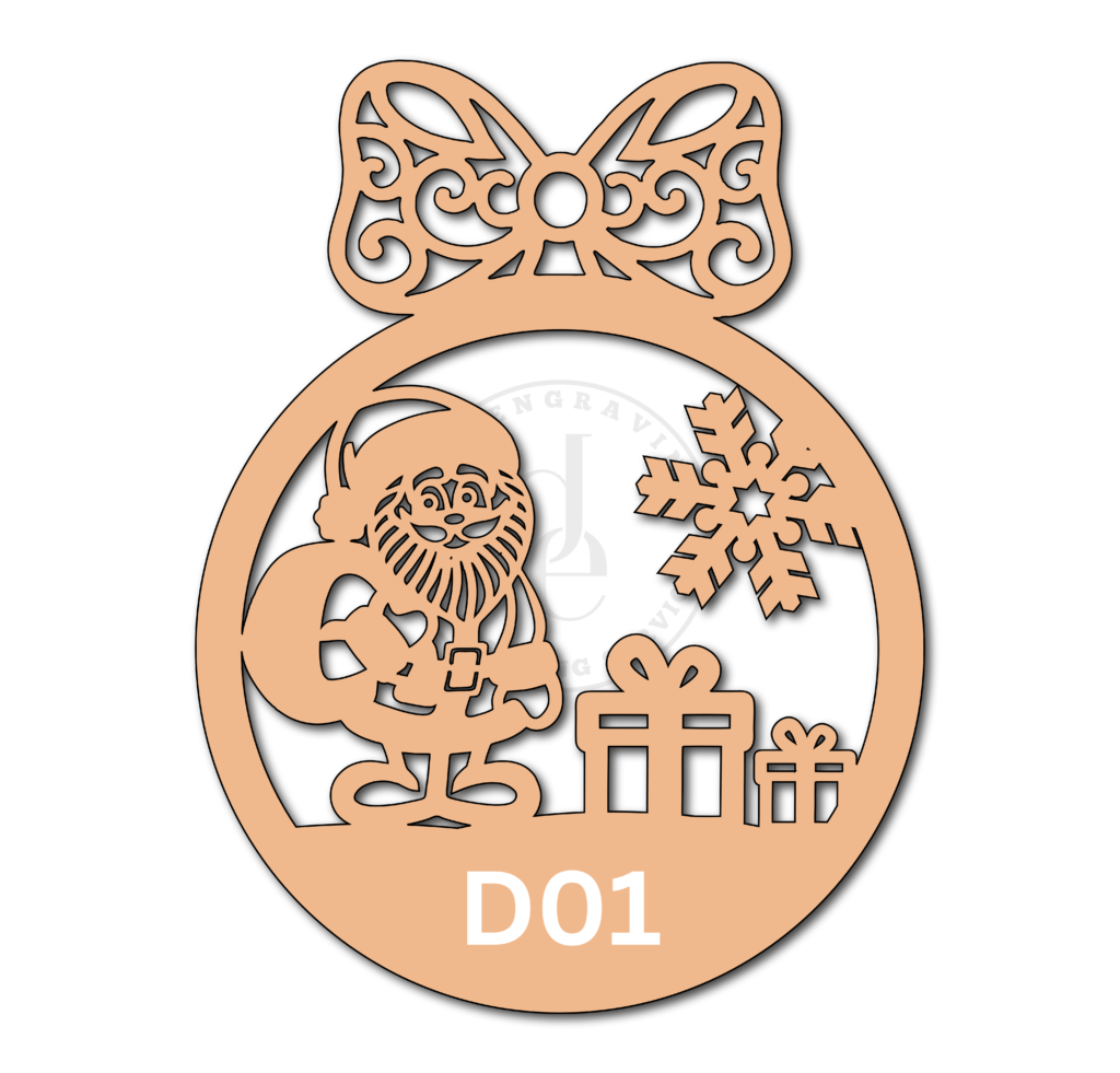 Holiday Cheer 01 ornament design