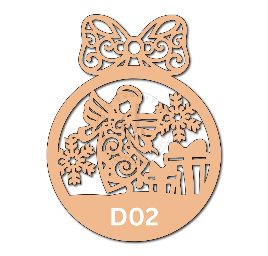 Holiday Cheer 02 ornament design