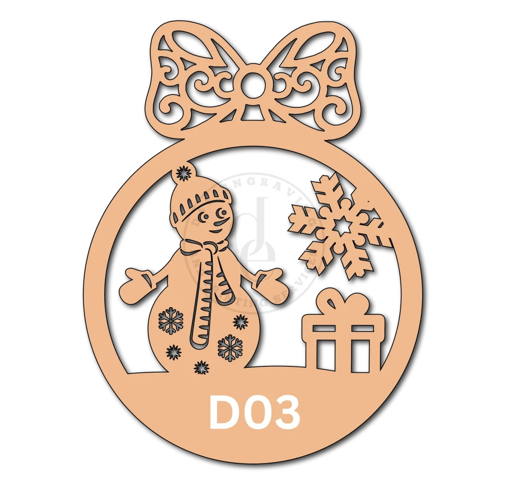 Holiday Cheer 03 ornament design