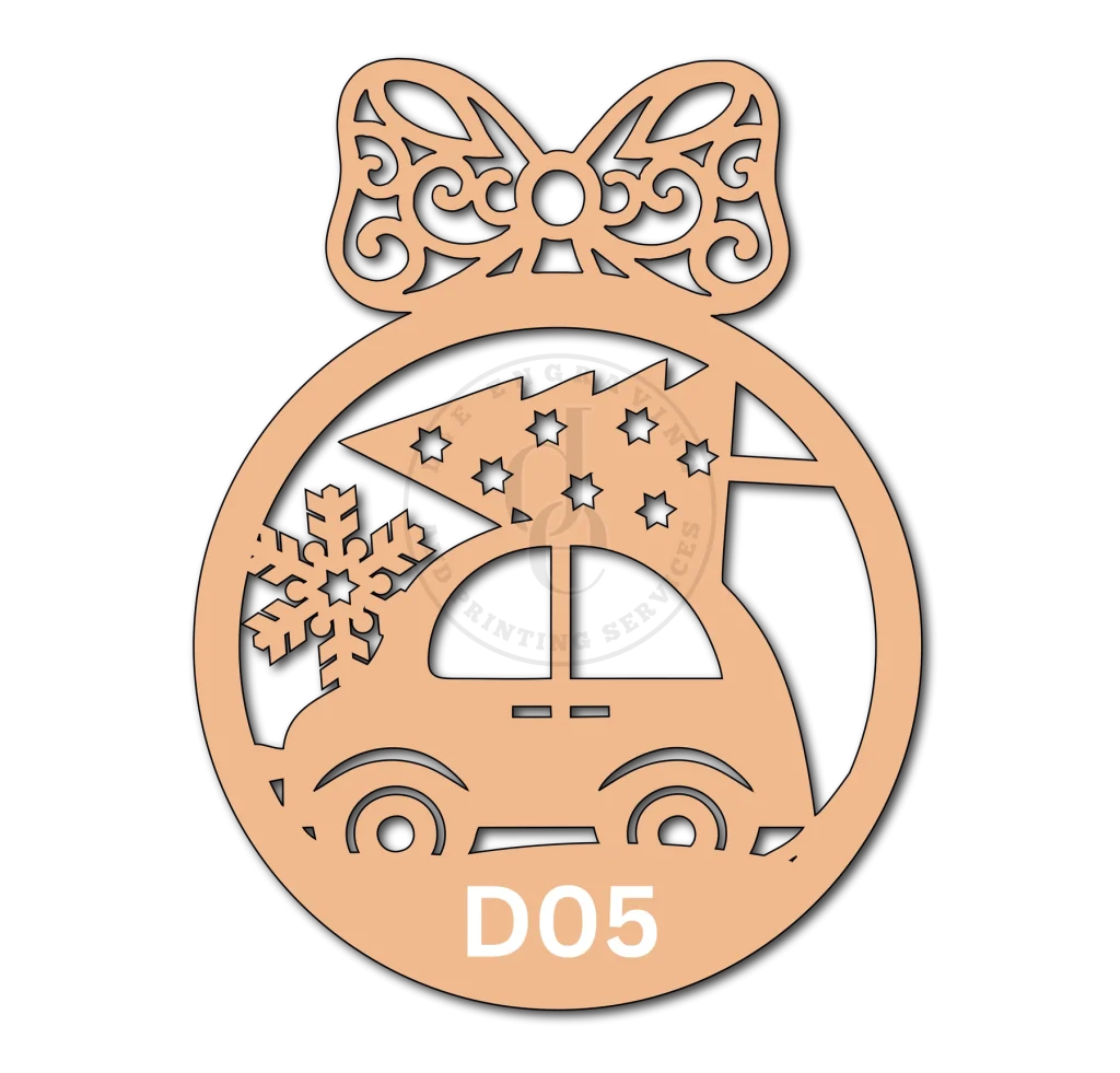 Holiday Cheer 05 ornament design
