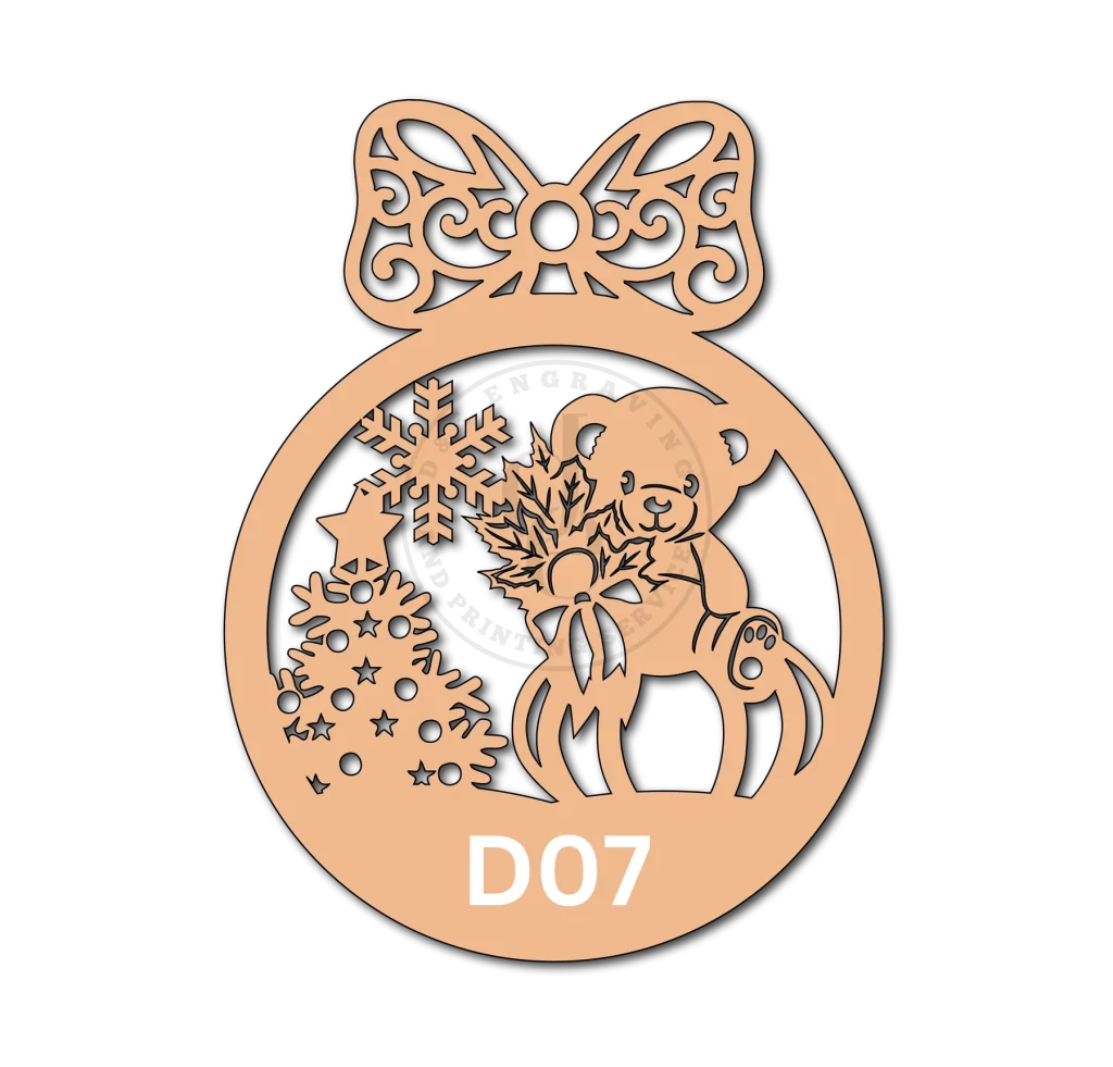 Holiday Cheer 07 ornament design