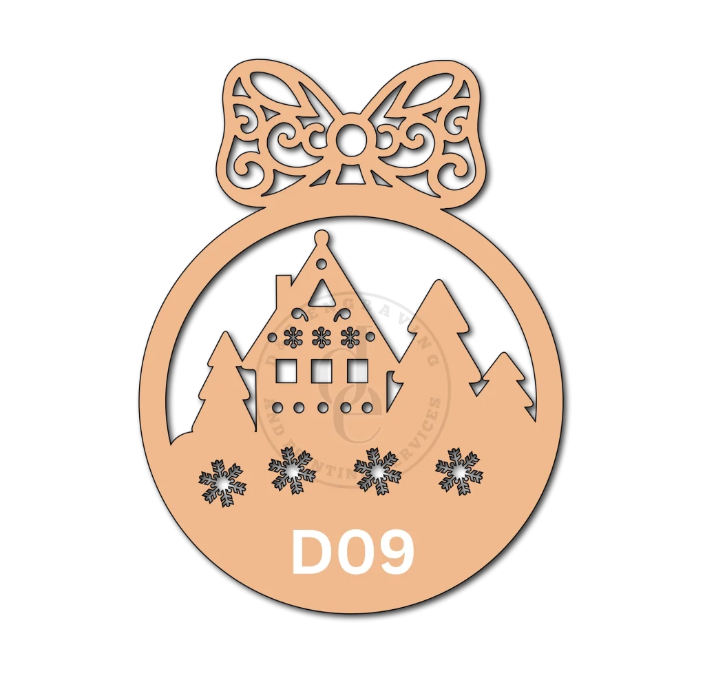 Holiday Cheer 09 ornament design