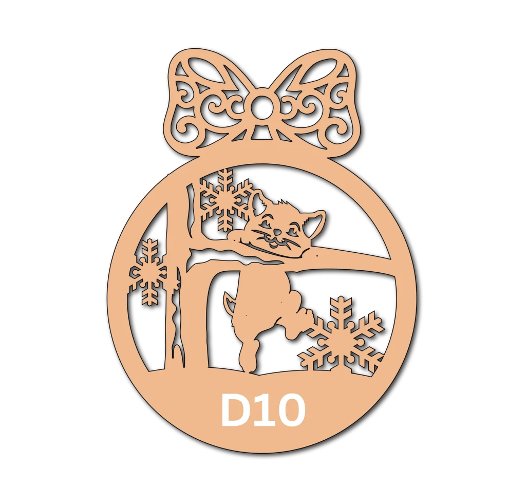 Holiday Cheer 10 ornament design