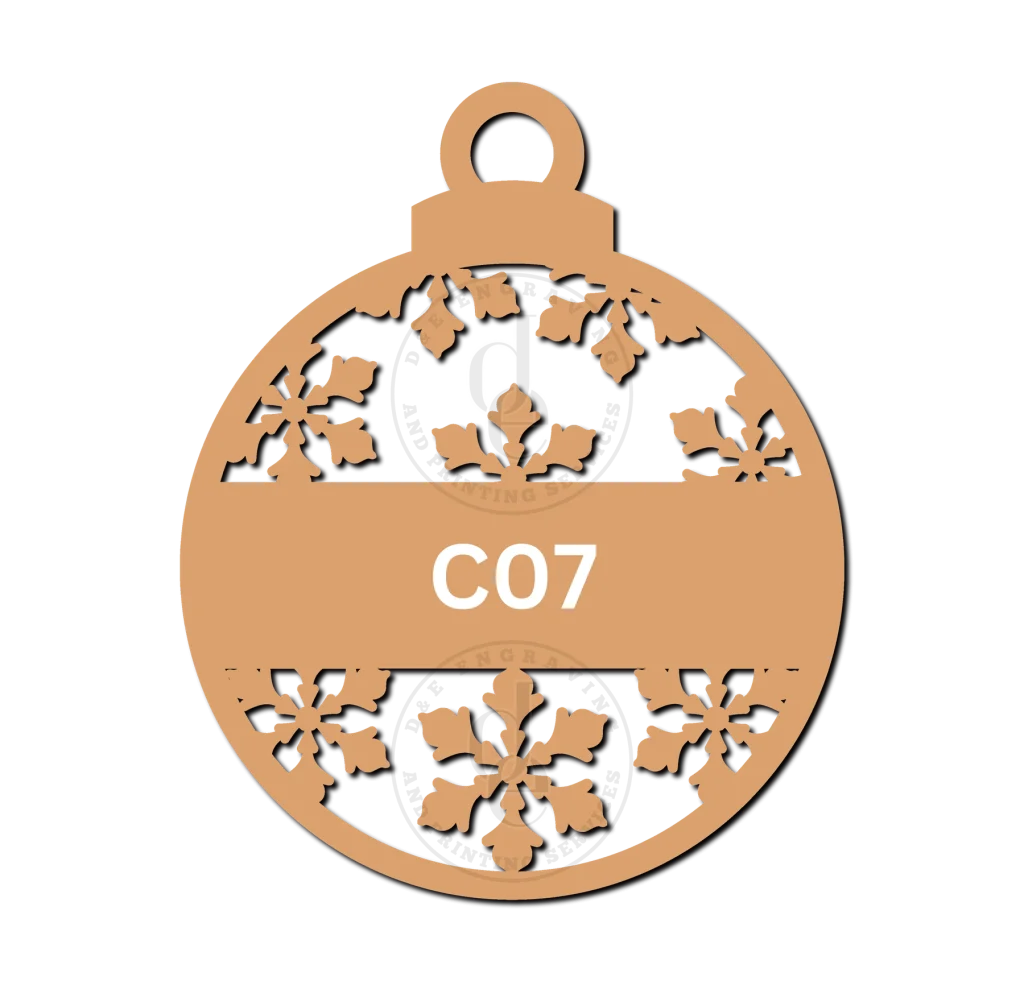 Signature Collection C07 ornament design